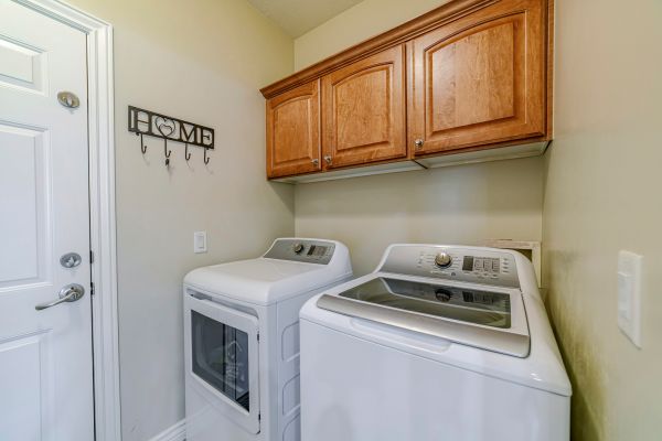 Laundry Cabinet Installation in Sugar Land