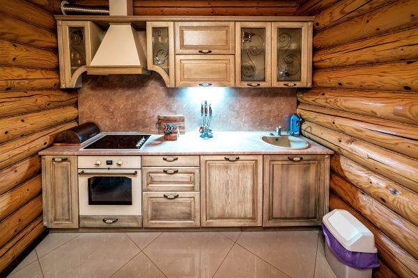 Rustic Cabinets Installation in Sugar Land