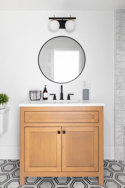 Custom Vanity Installation in Sugar Land