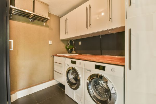 Laundry Cupboard Installation in Sugar Land